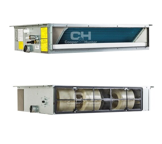 Канальний кондиціонер Cooper&Hunter CH-IDS071PRK/CH-IU071RK Slim R32 INVERTER (з дренажним насосом) №3